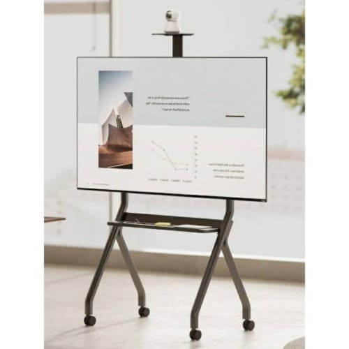 Movable Television Cart 55 "-100"inches Black
