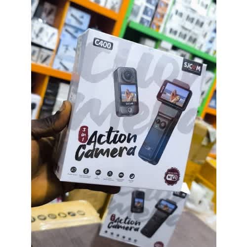 Sjcam C400 3in1 Action Camera 4k Wearable Body Cam 6-axis Stabilizer Rotating 2.29'' Touch screen - View 6