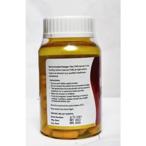 Liv. T550 - Hepatitis B - 500mg - 60 Capsules - View 2