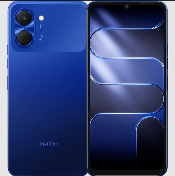 Tecno Pop 20 - 4gb - 128gb - 5000mah - Blue - View 2