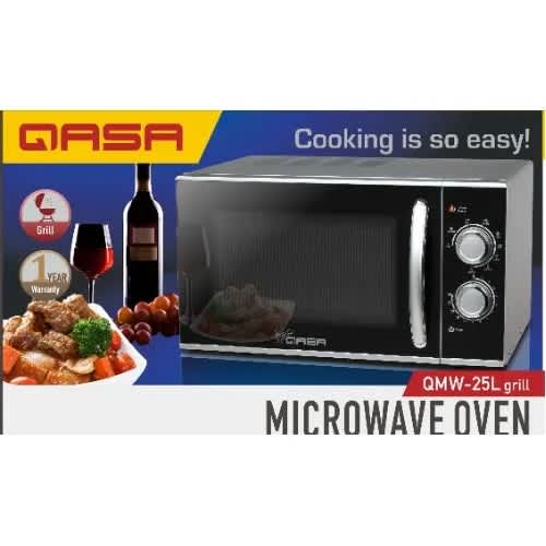 Qasa Microwave Oven With Defrost And Grill Function - Qwm-25l Grill - 1400w - 25 Litres - View 3