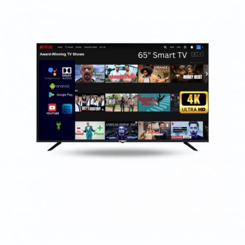 65'' Smart Uhd Tv- Usb, Hdmi, Dolby + 3840 * 21600 Screen Resolution (one Year Warranty). - View 2