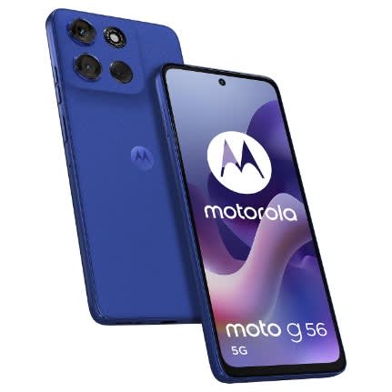 moto G56 5G - 6.72" - 256GB ROM - 12GB RAM - Nano SIM - Fingerprint - 5200mAh - Blue