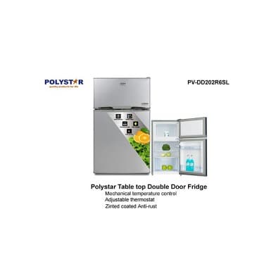 85L Double Door Refrigerator - View 3