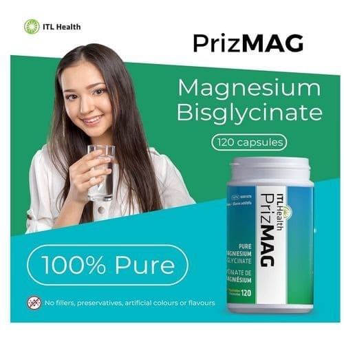 Prizmag Magnesium Bisglycinate - 120capsules - View 2