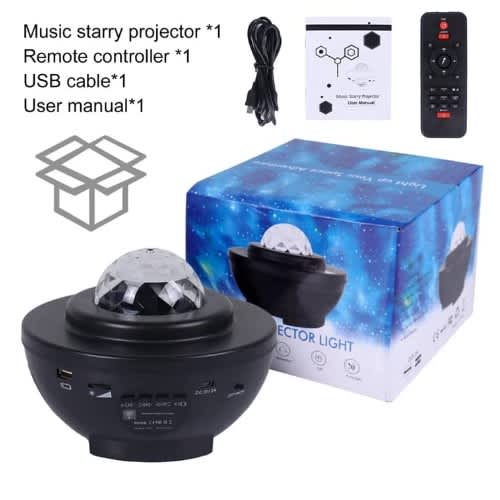 Galaxy Light Projector With Bluetooth Music Speaker & Remote Control - View 6