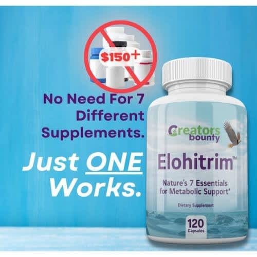 Elohitrim Berberine - 120 Capsules - View 1