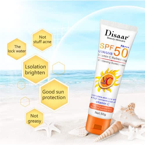 Vitamin C Refreshing Whitening Sunscreen Spf 50 - 50g - View 3