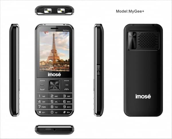 Imose My Gee + - 2.8 Inch- 32mb Ram+ 32mb Rom- Big Battery- Black - View 2