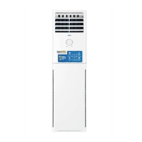 3 Horse Power Genpal Floor Standing Inverter Air Conditioner - White - View 2