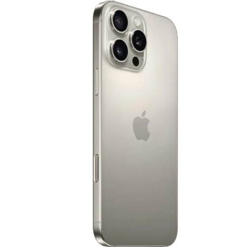 iPhone 16 Pro Max - 6.9" - 512GB ROM - 8GB RAM - Single Sim – 5G - 4685mAh – Natural Titanium - View 3