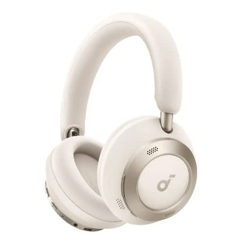 Anker Soundcore Space One Pro Wireless Over-ear Active Noise-cancelling Headphones White. - View 2