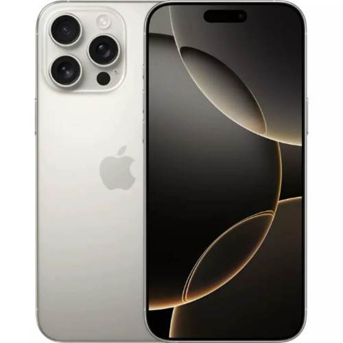 iPhone 16 Pro - 6.3" - 256GB ROM - 8GB RAM - Single Sim – 5G - 3582mAh – Natural Titanium