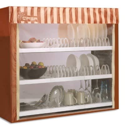 Dish Drainer & Food Cabinet QDR-375C