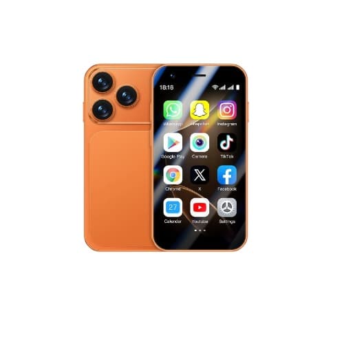 Geetium 4G Fast Browsing Small Mini Android - Orange - 4000mah - View 1