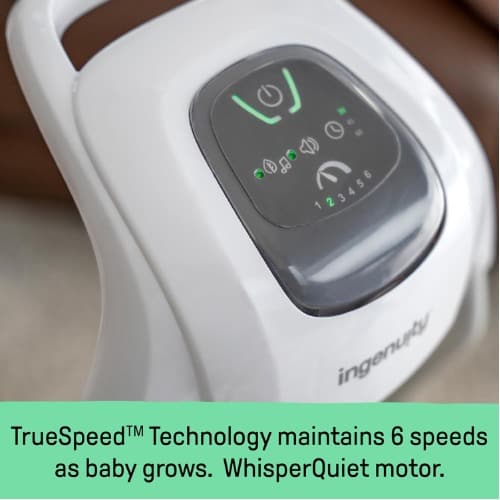 Simple Comfort Lightweight Compact 6-speed Multi-direction Baby Swing - View 6
