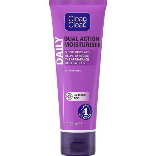 Clean And Clear - Daily Dual Action Moisturizer - Salicylic Acid - 100ml - View 2