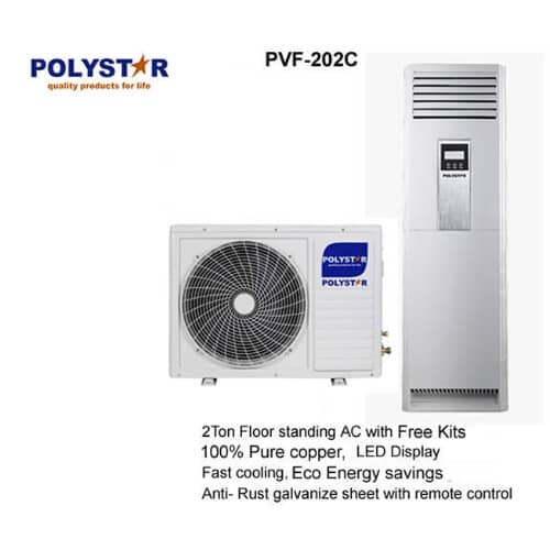 2 Ton Fast Cooling Floor Standing Air Conditioner + Installation Kit - View 5
