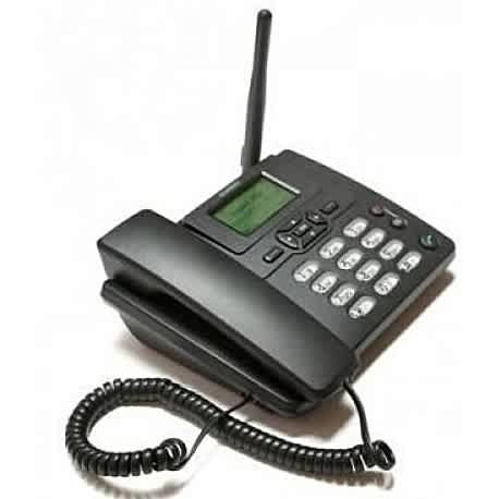 GSM Land Line With FM Radio - EST3125I - Black