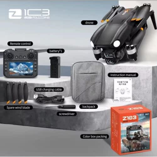 Drone Z103 Advanced 5g Gps With Dual Hd Cameras – 8k Aerial Photography - View 2