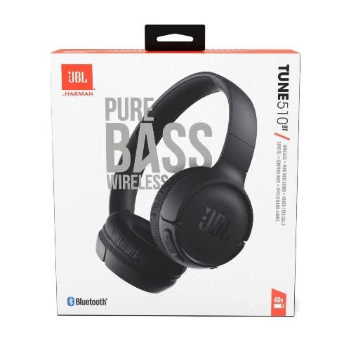 Jbl Tune 510bt - Bluetooth Headphones With Up To 40 Hours Battery - Black - View 4