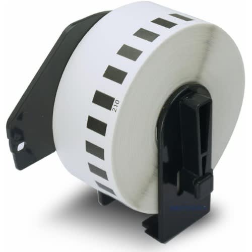 Brother Dk-22210 Black On White Continuous Paper Label - View 2