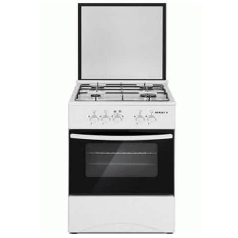 4 Burner Glass Top Standing Gas Cooker - View 5