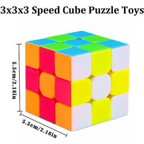QY Toys Warrior S 3x3 Magic Speed Cube Stickerless - View 2