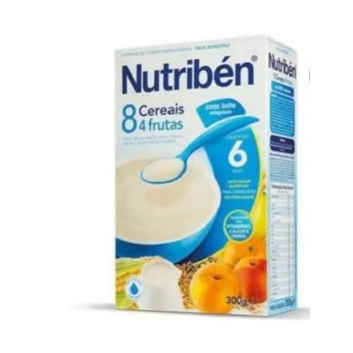 Nutriben 8 Cereals - 4 Fruits With Milk - From 6 Months To 3 Years - 300g - View 2