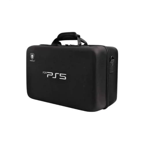 Ps5 Console Protective Bag For Slim Flat Design - Black - View 2