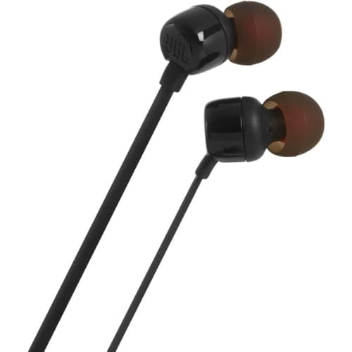 Jbl Tune 110 - In-ear Headphone With One-button Remote - Black - View 3