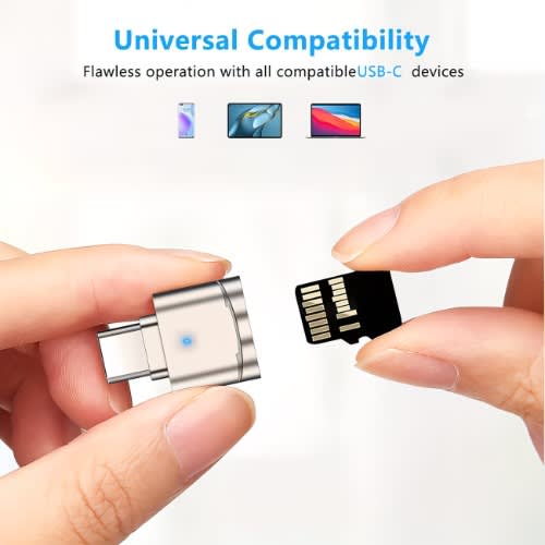 Usb B Metal Micro/Sd Card Reader Support Micro/sd Memory Card-type B - View 2