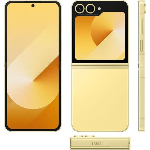 Samsung Galaxy Z Flip6- 6.7"-12Gb Ram+512Gb Rom-50mp-4000mAh- Yellow - View 2