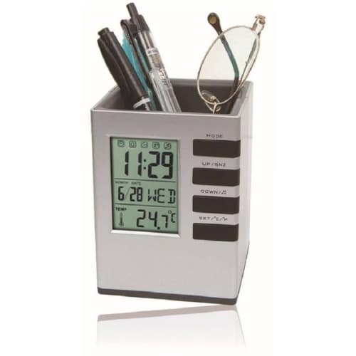 Time Clock Computer Stand Cube Desk Stand With Digital Clock - Buy Online | Konga