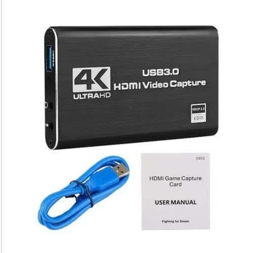 4k 1080p Hdmi To Usb 3.0 Video Capture Card Streaming Game Live With Loop - View 2