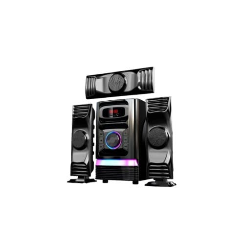 Kisonic Ks-3403 3.1 Channel Bluetooth Home Theater System With Subwoofer- Usb/sd/fm Radio
