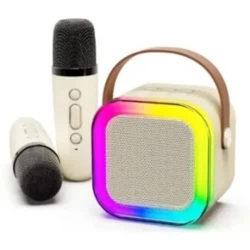 Karaoke Wireless Sound System With Speaker & 2 Microphone- 3 In 1 - View 2