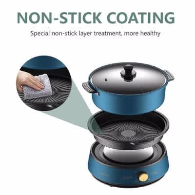 Sokany Nonstick Electric Cooker - 350w - View 2