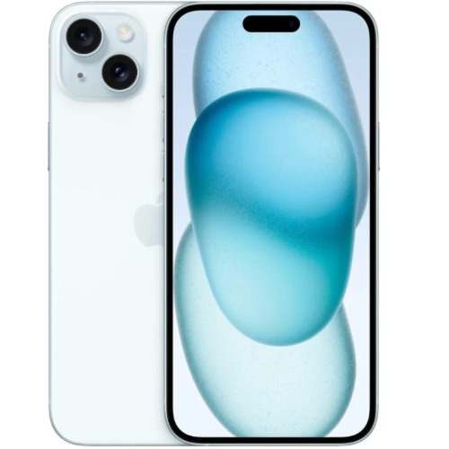 iPhone 15 - 6.1" - 128GB ROM - 6GB RAM - Single Sim - 3349mAh - Blue - View 3