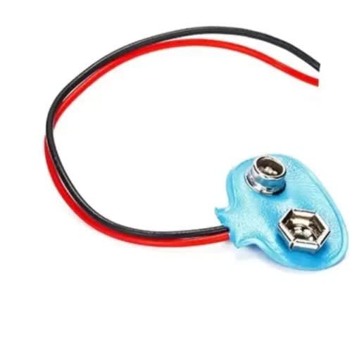 Best 9v Battery Clip Connector Positive Negative Snap Lead Wire - 10 Pieces - View 3