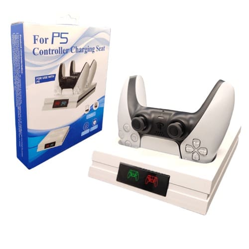 Charger For Ps5 Game Pad Controllers- White