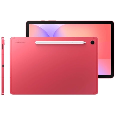Galaxy Tab S10 Lite 5G - 10.9" - 128GB ROM - 6GB RAM - Nano SIM - 8000mAh - Coral Red - View 2