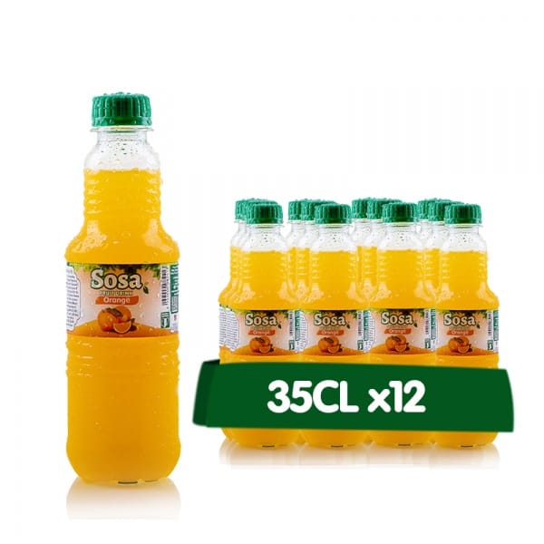 SOSA Fruit Drink - Orange -35cl X 12 - View 3
