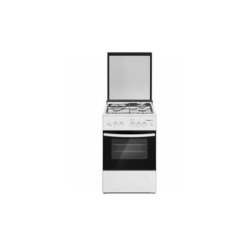 Gas Cooker 50/50 -3+1- Inox - View 1