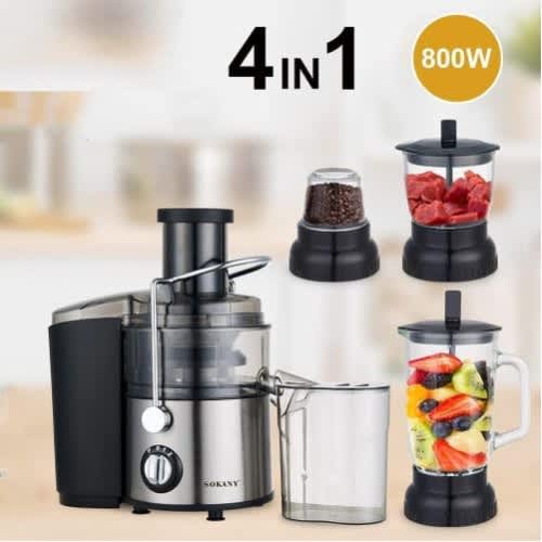 4 In 1 Juice Extractor/ Smoothie Maker/ Grinding And Chopping Machine - View 2