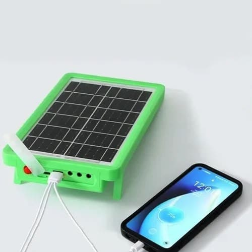Moon Castle 20w Mobile Charge Solar Panel Kit With Super Bright Led Floodlight - View 2