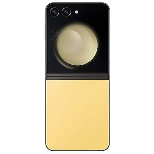 Galaxy Z Flip 5 - 6.7" - 256GB ROM - 8GB RAM - 5G - Single Nano Sim + eSim - 3700mAh - Yellow - View 2