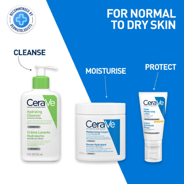 AM Facial Moisturising Lotion for Normal to Dry Skin W/3 Ceramides SPF 30 52ml - View 5