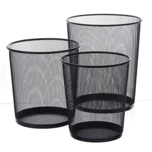 3 In 1 Round Mesh Waste Bin - View 1