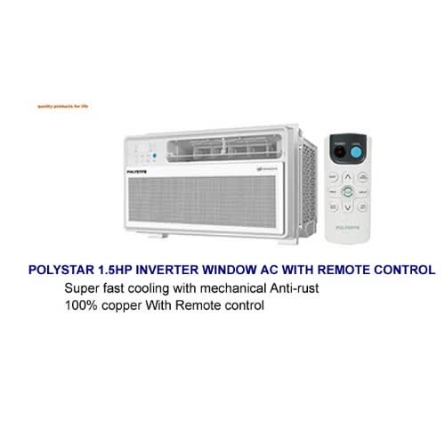 1.5 Hp Inverter Window Air Conditioner With Remote Control - View 2
